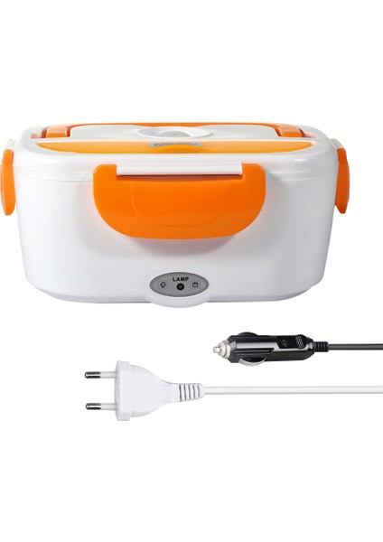 220 V 2 In 1 Çift Kullanımlı Taşınabilir Elektrikli Isıtma Öğle Yemeği Kutusu (Yurt Dışından)