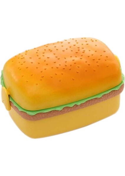 Sevimli Hamburger Çift Katmanlı Öğle Yemeği Kutusu (Yurt Dışından)