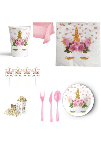 Unicorn Partisi Set 8 Kişilik