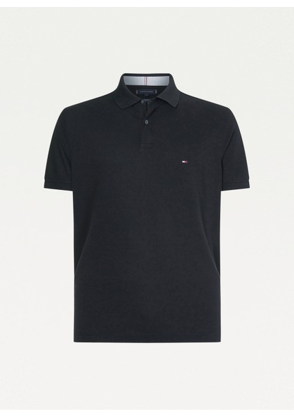 Tommy Hilfiger Polo Yaka Siyah Erkek T-Shirt