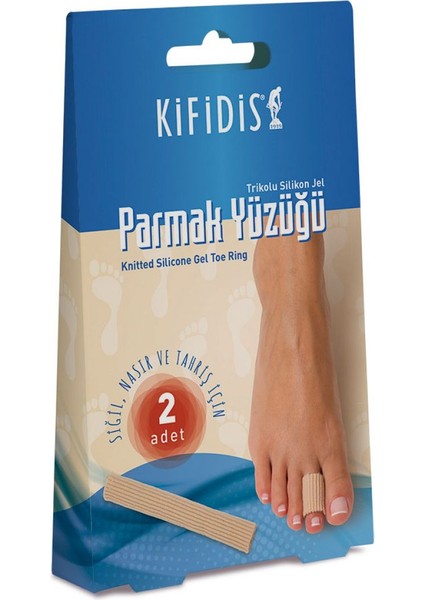 Kifidis Trikolu Silikon Jel Parmak Yüzüğü Sml Std Beden fiyatları