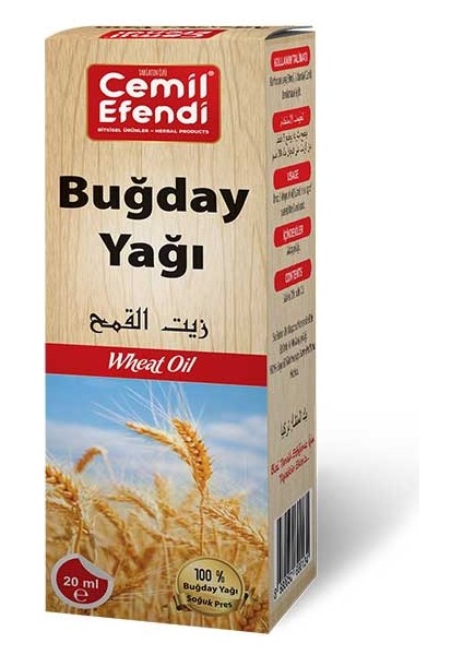 Buğday Yağı 20 ml Soğuk Press