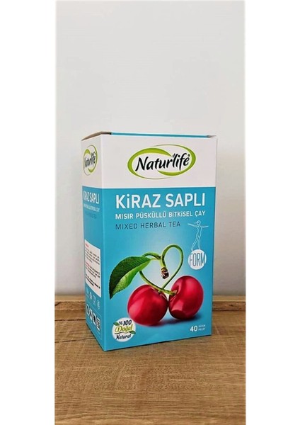 Naturlife Kiraz Saplı Mısır Püsküllü Bitkisel Form Çayı