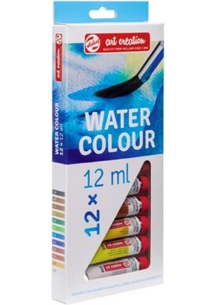 Artcreation Water Colour 12 Renk Tüp Sulu Boya