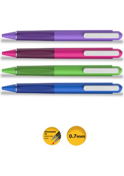 Versatil Kalem Prime Bold 0,7mm