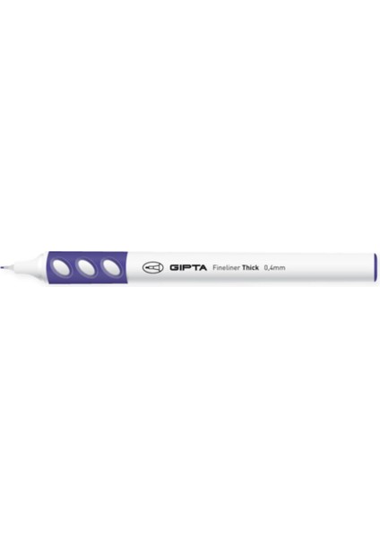 Fineliner Thick 0.4 mm Mor Kalem