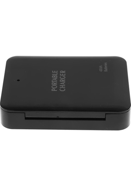 Taşınabilir 4x Aa Pil USB Seyahat Acil Şarj Telefonları Için Mp3 Black (Yurt Dışından) indirimleri