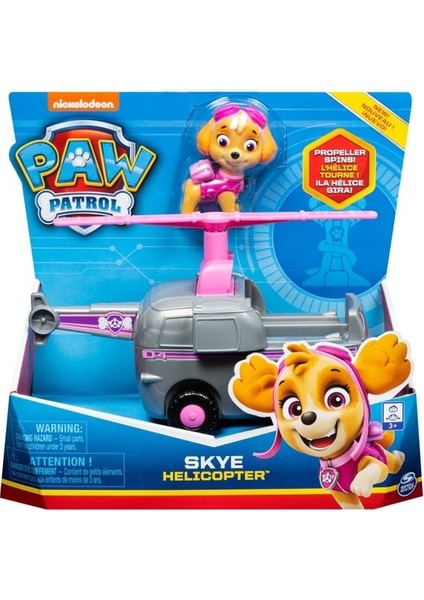 Paw Patrol Görev Aracı ve Kahramanları Skye Helicopter  16775