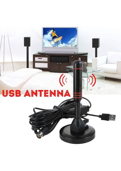 3c Store Hd Dijital Iç Mekan Güçlendirilmiş Tv Anteni 200 Mil Amplifikatörlü Ultra Hdtv Vhf / Uhf Hızlı Tepki Iç Mekan Dış Mekan Anten Hd Seti (Yurt Dışından)