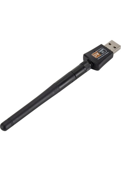 3c Store USB Wifi Adaptörü 802.11B / G / N Anten 600MBPS Usb2.0 Kablosuz Alıcı Dongle Ağ Lan Kartı Tv Kutusu Laptopwi-Fi Için (Yurt Dışından)