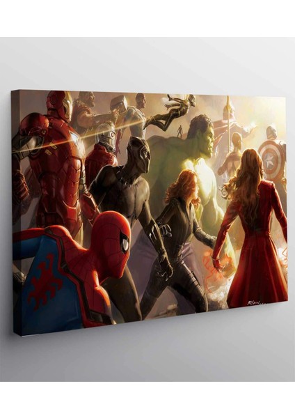 Avengers Kanvas Tablo fiyatları