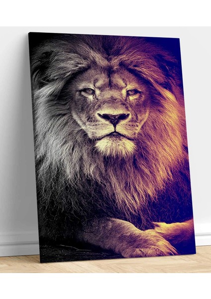 Aslan Kral Kanvas Tablo