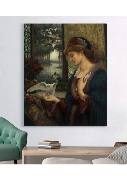 Stella Store Marie Spartali Stillman- Aşk Messenger Kanvas Tablo