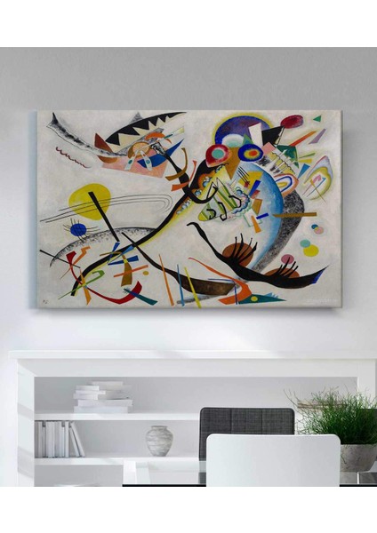Kandinsky ve Malevich'in Geometrisi Kanvas Tablo