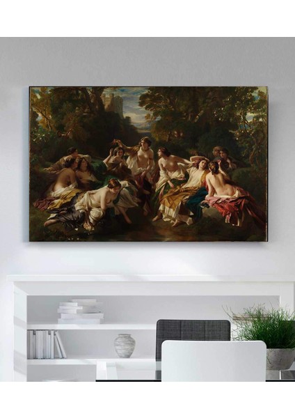 Franz Xaver Winterhalter Floranda Kanvas Tablo