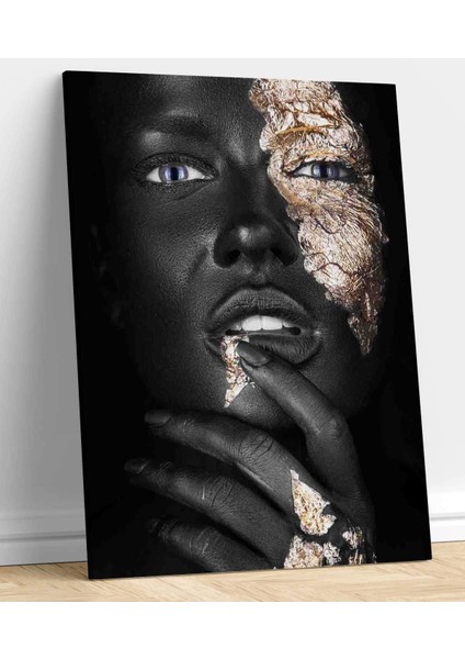 Zenci Kadın Kanvas Tablo fiyatları