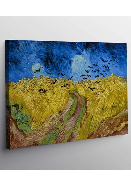 Vincent Van Gogh Buğday Tarlası Kanvas Tablo