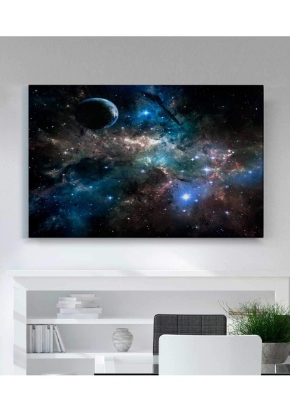 Galaxy Bulutsu Uzay Kanvas Tablo fiyatları