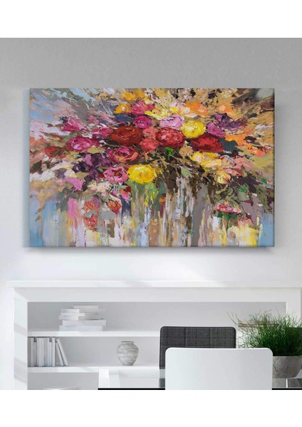 Yağlıboya Görünümlü Modern Kanvas Tablo fiyatları