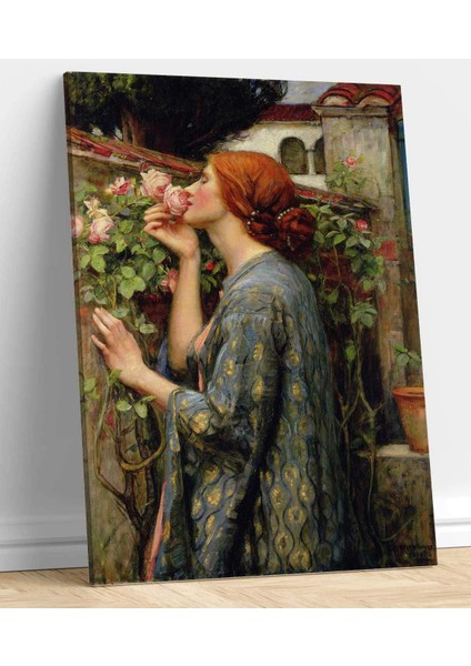 John William Waterhouse Gülün Ruhu Kanvas Tablo