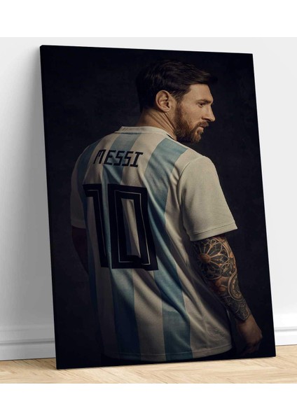 Futbol Yıldızı Lionel Messi Kanvas Tablo fiyatları