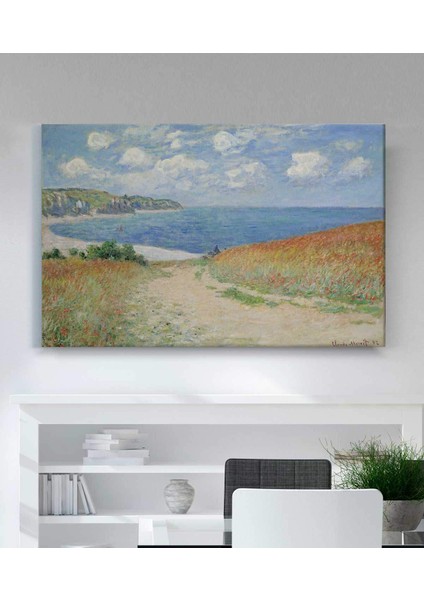 Claude Monet Ilham Perisi Doğa Kanvas Tablo