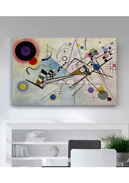 Kandinsky Composition Kanvas Tablo