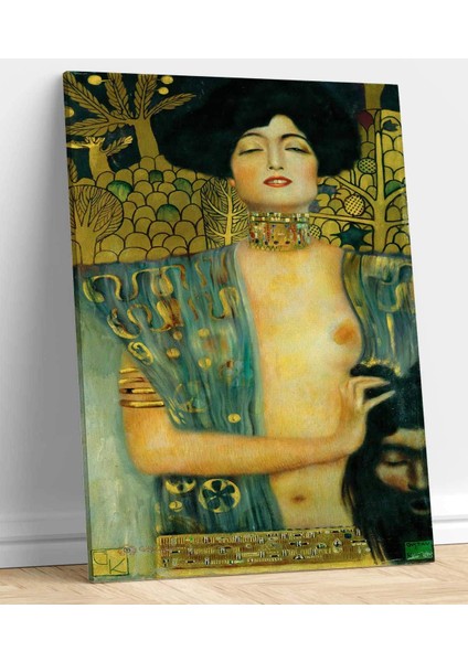 Gustav Klimt Judith And The Head Of Holofernes Kanvas Tablo