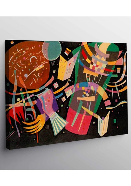 Stella Store Wassily Kandinsky Composition Kanvas Tablo