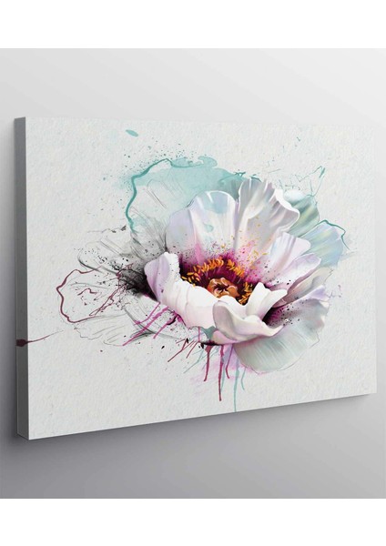 Vektörel Beyaz Çiçek Tablosu fiyatları