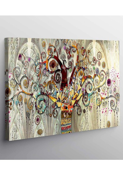 Gustav Klimt Hayat Ağacı Kanvas Tablo