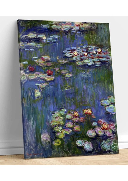 Claude Monet Nilüferler Kanvas Tablo fiyatları
