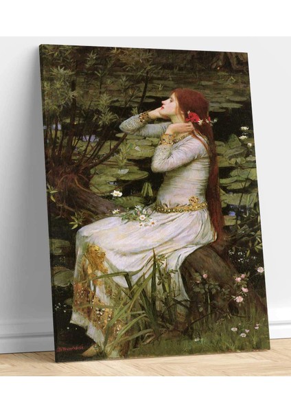 John William Waterhouse Ophelia Kanvas Tablo