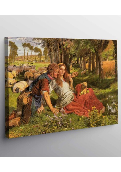 Stella Store William Holman Hunt The Hireling Shepherd  Kanvas Tablo