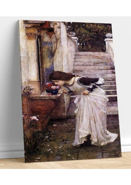 John William Waterhouse - The Shrine Kanvas Tablo fiyatları