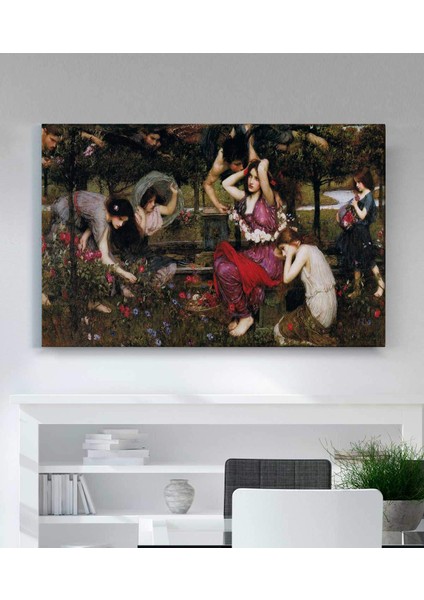 John William Waterhouse Flora ve Zephyrs fiyatları