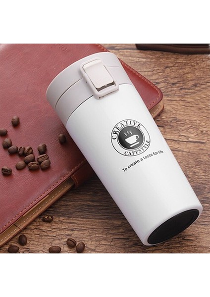 Çift Katmanlı Paslanmaz Çelik Termos Kupa Bardak 380 ml