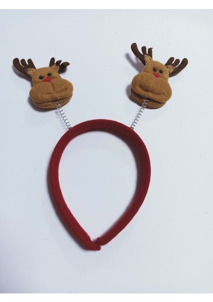 Geyikli Model Peluş Figürlü Taç