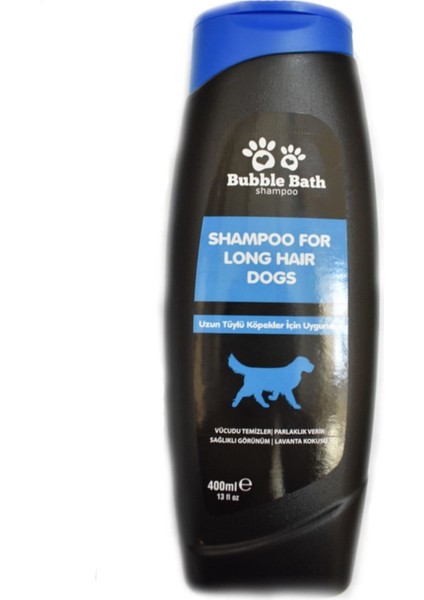 Bubble Bath Bath Uzun Tüylü Köpek Şampuanı 400 ml