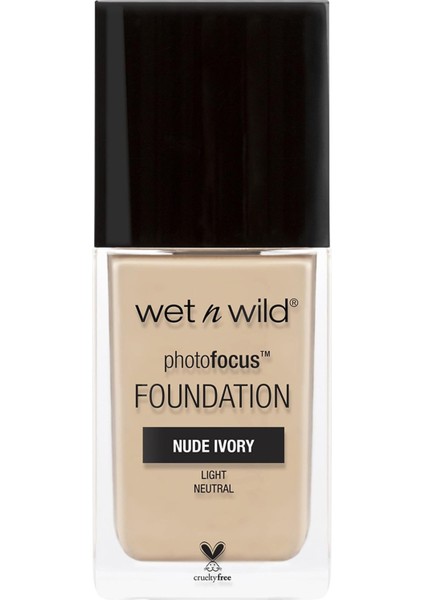 Wet N Wild Photo Focus Foundation Fondöten Nude Ivory E363C