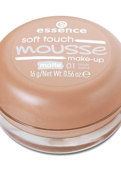 Soft Touch Mousse Köpük Fondöten 01