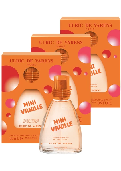 Ulric de Varens Mini Vanille 3’lü Set (3X25ML) Kadın Parfüm