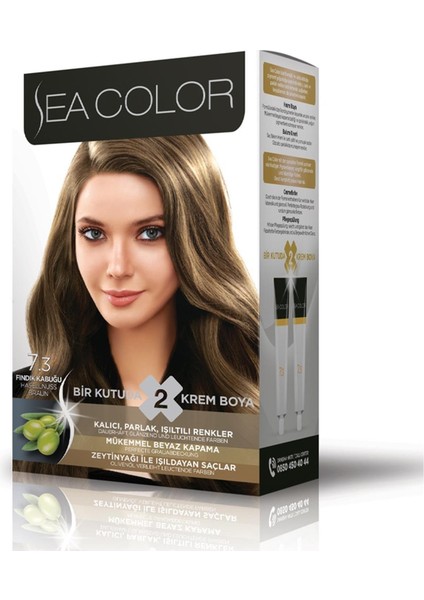 Sea Color Set Boya 7.3 Fındık Kabuğu