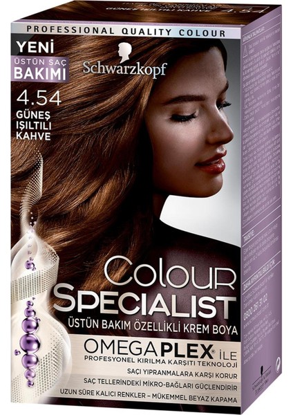 Saç Boyası 4.54 Güneş Işıltılı Kahve