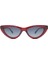 Cat Eye Retro Güneş Gözlüğü (Bordo) 1