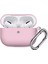 Airpods 3 Kulaklık Koruyucu MDL02 Anahtarlıklı Silikon Kapak Kılıf Pembe 1