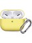 Airpods 3 Kulaklık Koruyucu MDL02 Anahtarlıklı Silikon Kapak Kılıf Sarı 1
