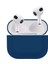 Airpods 3 Kulaklık Koruyucu MDL04 Ince Silikon Slim Kapak Kılıf Lacivert 1