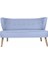 Bienville Loveseat İkili Kanape Indigo Mavi 1