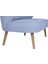 Bienville Loveseat İkili Kanape Indigo Mavi 5